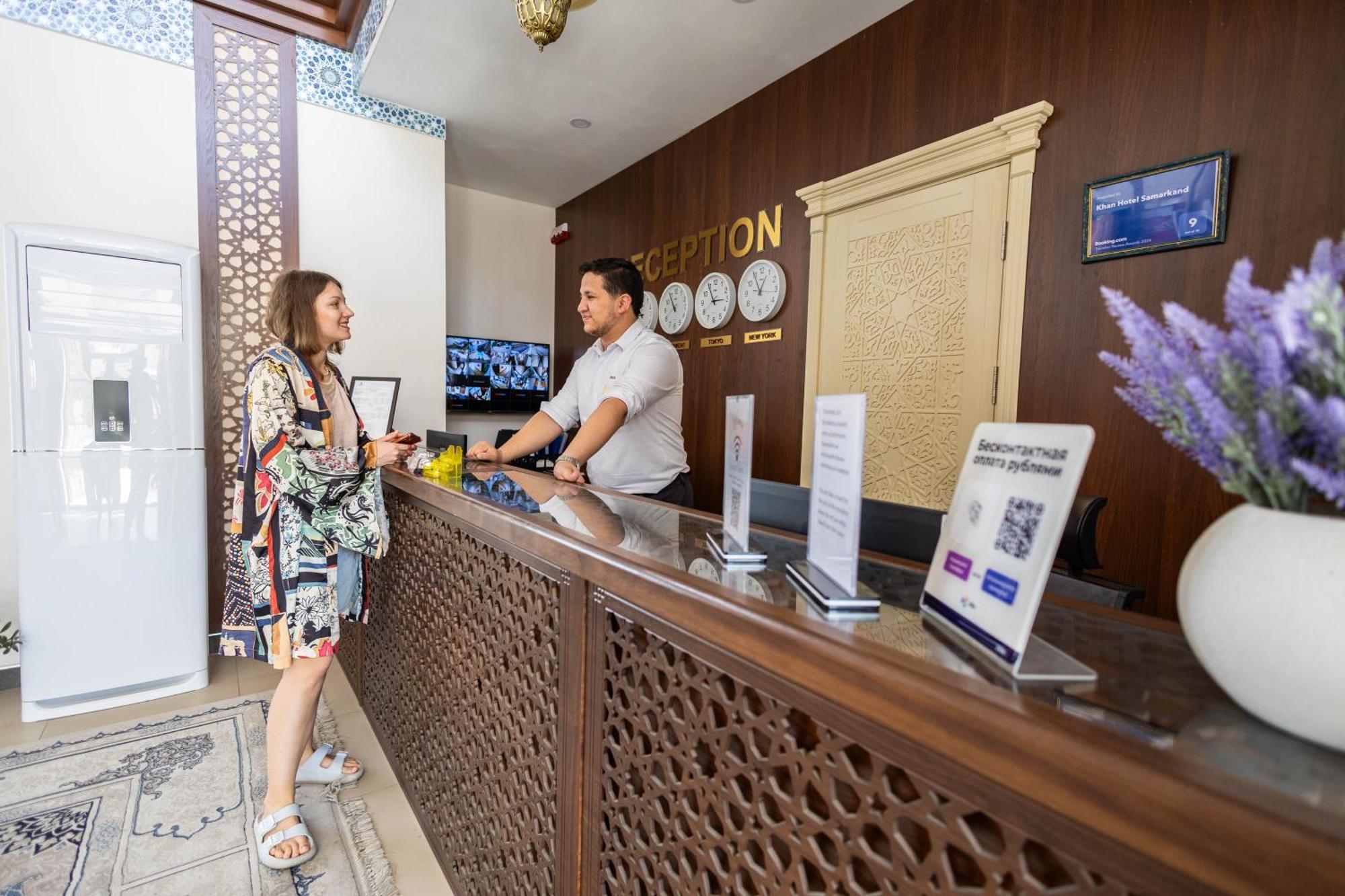 Khan Hotel ซามาร์คันด์ ภายนอก รูปภาพ